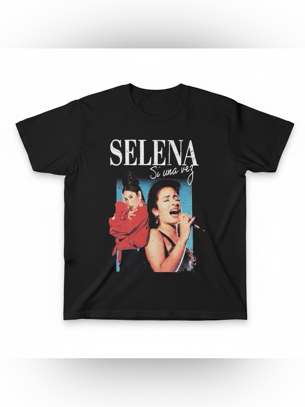 Selena Quintanilla "Si Una Vez" Official Merch Graphic Tee | XL | 2022 Licensed